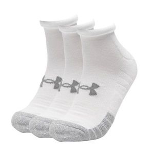 Ponožky Under Armour Heatgear Locut White Sock 3-Pack Veľkosť: M vyobraziť