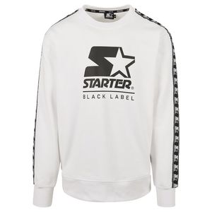Pánska mikina Starter Logo Taped Hoody Farba: white, Veľkosť: L vyobraziť