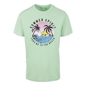 Dámske tričko MR.TEE Ladies Summer Spirit Tee Farba: Neo mint, Veľkosť: L vyobraziť