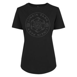 Dámske tričko MERCHCODE Ladies Linkin Park Hex Circle Box Tee Farba: black, Veľkosť: L vyobraziť