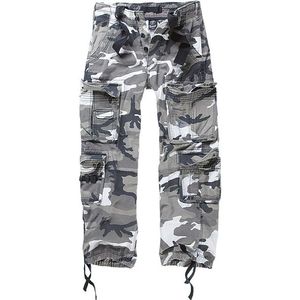 Pánske nohavice BRANDIT Vintage Cargo Pants Farba: snowcamo, Veľkosť: L vyobraziť