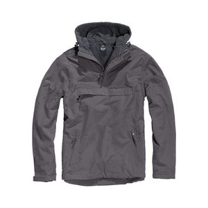 Pánska bunda BRANDIT Fleece Pull Over Windbreaker Farba: charcoal, Veľkosť: 3XL vyobraziť