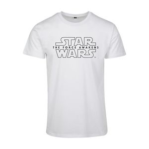 MERCHCODE Pánske tričko MR.TEE Star Wars Crawl Tee Farba: white, Veľkosť: L vyobraziť