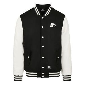 Pánska bunda Starter College Jacket Farba: black/white, Veľkosť: L vyobraziť