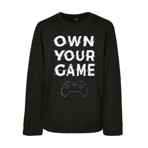 Detské tričko MR.TEE Kids Own Your Game Longsleeve Farba: black, Veľkosť: 110/116 vyobraziť