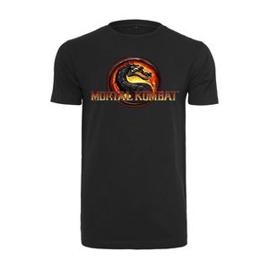 Pánske tričko MERCHCODE Mortal Kombat Logo Farba: black, Veľkosť: L vyobraziť