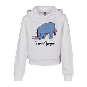 Detská mikina MR.TEE Kids Namaste Cropped Hoody Farba: white, Veľkosť: 110/116 vyobraziť