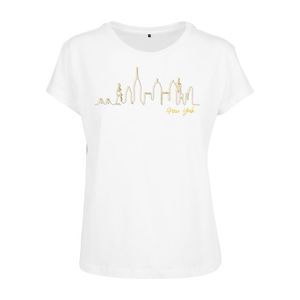 Dámske tričko MR.TEE Ladies Skyline Box Farba: white, Veľkosť: L vyobraziť
