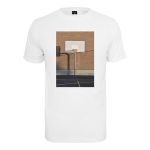 Pánske tričko MR.TEE Pizza Basketball Court Tee Farba: white, Veľkosť: M vyobraziť
