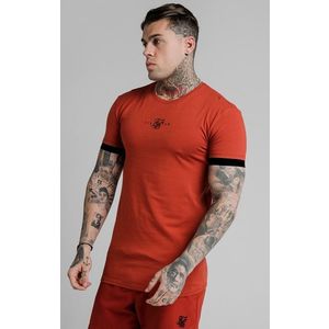 SIK SILK Pánske tričko SikSilk Inset Elastic Cuff Gym red Veľkosť: M vyobraziť