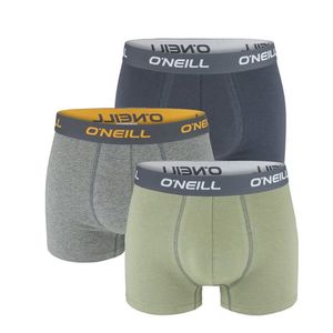 O'NEILL - 3PACK gray & army green boxerky z organickej bavlny-XXL (103-108 cm) vyobraziť