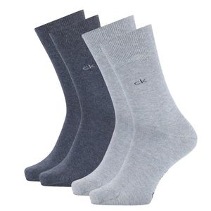 CALVIN KLEIN - 2PACK casual flat knit denim combo ponožky-39-42 vyobraziť