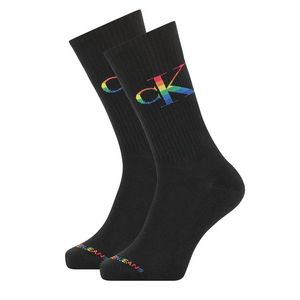 CALVIN KLEIN - CK jeans logo black ponožky - pride edition-UNI vyobraziť