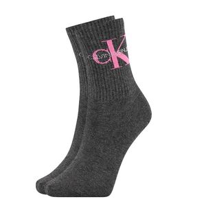 CALVIN KLEIN - CK jeans logo charcoal ponožky-UNI vyobraziť