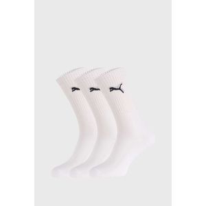 3 PACK bielych ponožiek Puma Sport vyobraziť