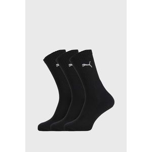 3 PACK čiernych ponožiek puma Sport vyobraziť