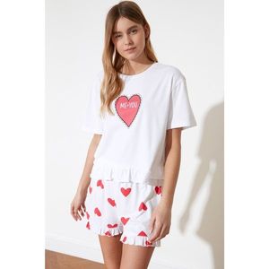 Dámske pyžamo Trendyol Heart patterned vyobraziť