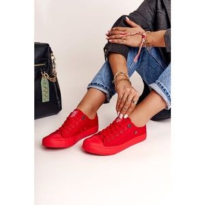 Women's Classic Sneakers BIG STAR AA274007 Red vyobraziť