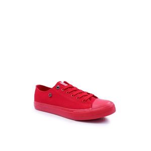Men's Classic Low Sneakers BIG STAR AA174007 Red vyobraziť