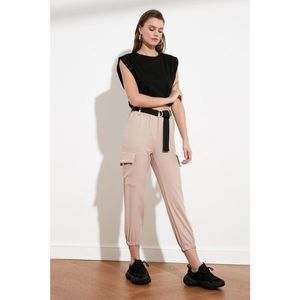 Trendyol Mink Belt Cargo Pants vyobraziť