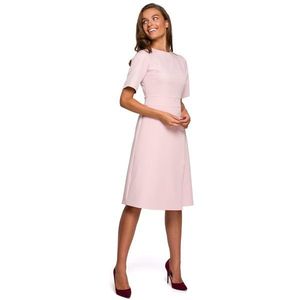 Stylove Woman's Dress S240 Powder vyobraziť