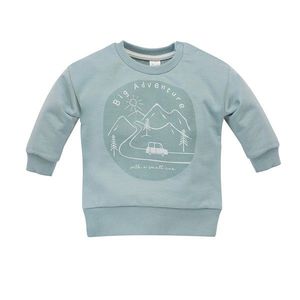 Pinokio Kids's Little Car Sweatshirt Mint vyobraziť