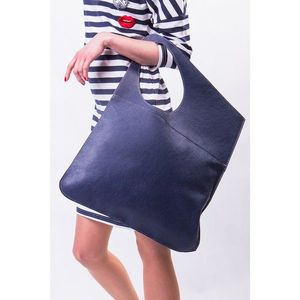 Look Made With Love Woman's Handbag 55560 Mare Navy Blue/Red vyobraziť