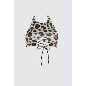 Bikiny vrchný diel Trendyol Leopard Print vyobraziť