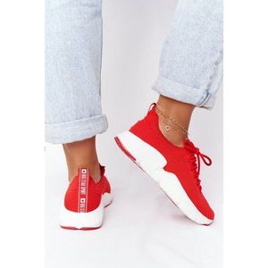 Women's Slip-on Sneakers Big Star DD274580 Red vyobraziť