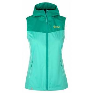 Women's softshell vest Cortina-w turquoise - Kilpi vyobraziť