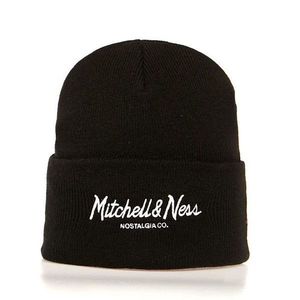 Mitchell & Ness Beanie Own Brand black Pinscript Cuff Knit - Uni vyobraziť