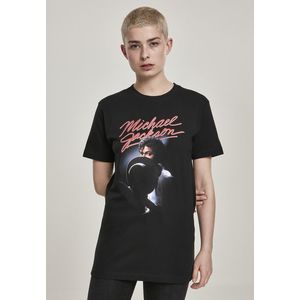 Merchcode Ladies Michael Jackson Tee black - 3XL vyobraziť