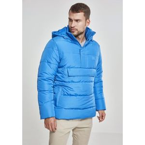 Urban Classics Pull Over Puffer Jacket brightblue - S vyobraziť