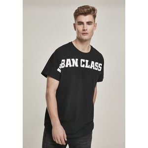 Urban Classics Long Shaped Big Logo Tee black - XS vyobraziť