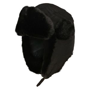 Urban Classics Nylon Trapper Hat black - One Size vyobraziť