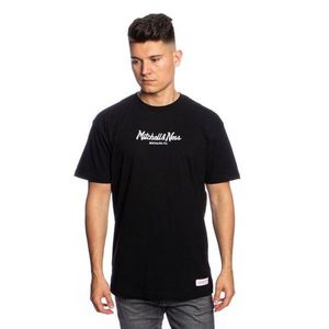 T-shirt Mitchell & Ness Own Brand black Pinscript Tee - L vyobraziť