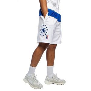 Mitchell & Ness shorts Philadelphia 76ers white Swingman Shorts - M vyobraziť