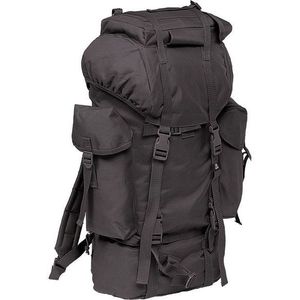 Brandit Nylon Military Backpack black - Uni vyobraziť