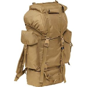 Brandit Nylon Military Backpack camel - Uni vyobraziť