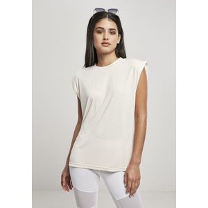 Urban Clasics Ladies Modal Padded Shoulder Tank whitesand - 3XL vyobraziť