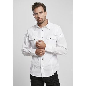 Brandit Slim Worker Shirt white - M vyobraziť