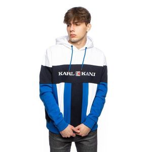 Karl Kani Sweatshirt Retro Block Hoodie blue - XL vyobraziť