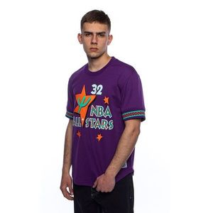 Mitchell & Ness All Star East #32 Shaquille O'Neal purple Name & Number Mesh Crewneck - L vyobraziť