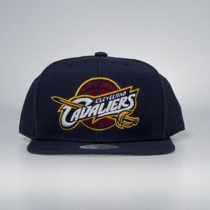 Mitchell & Ness cap snapback Cleveland Cavaliers navy Wool Solid / Solid 2 - UNI vyobraziť