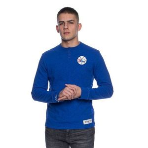 Mitchell & Ness Longsleeve Philadelphia 76ers royal First Round Pick Longsleeve - S vyobraziť