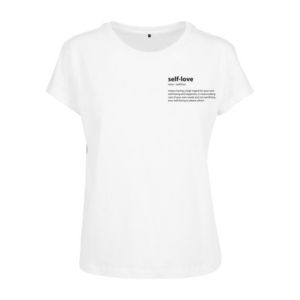 Mr. Tee Ladies Self Love Box Tee white - M vyobraziť