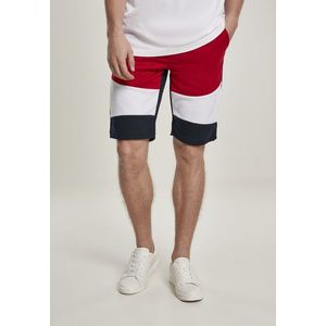 Southpole Color Block Tech Fleece Shorts navy - M vyobraziť