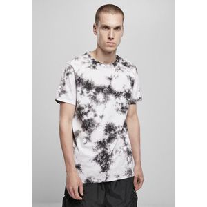 Urban Classics Black Tie Dye Tee white/black - M vyobraziť