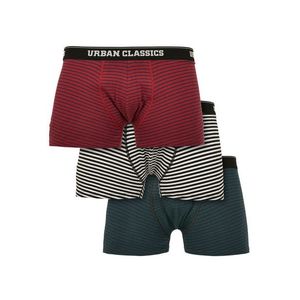 Urban Classics Boxer Shorts 3-Pack btlgrn/dkblu+bur/dkblu+wht/blk - S vyobraziť