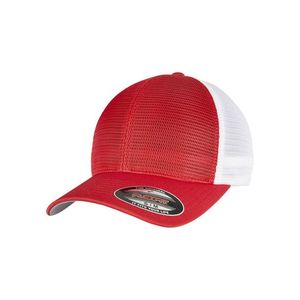 Urban Classics FLEXFIT 360 OMNIMESH CAP 2-TONE red/white - L/XL vyobraziť